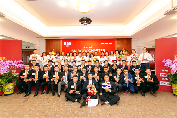 54 doanh nhân TP.HCM tham gia Platinum Chapter của BNI