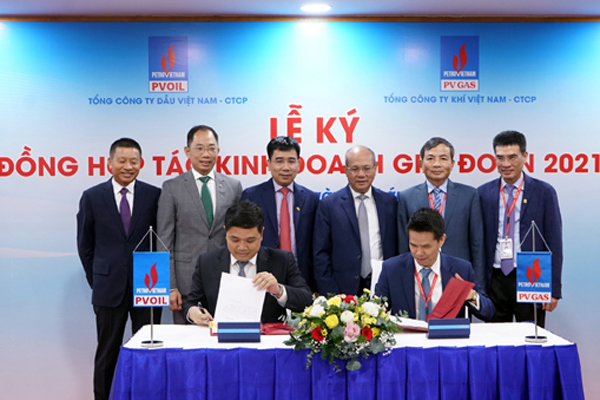 PV GAS và PVOIL kí kết hợp tác kinh doanh giai đoạn 2021-2025