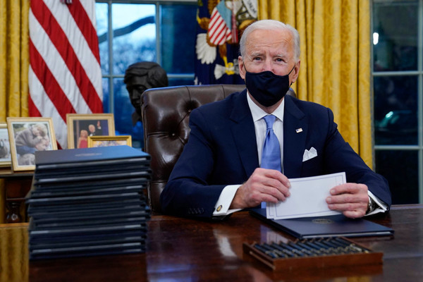 Ông Biden lập kỷ lục mới ngay trong tuần đầu làm tổng thống
