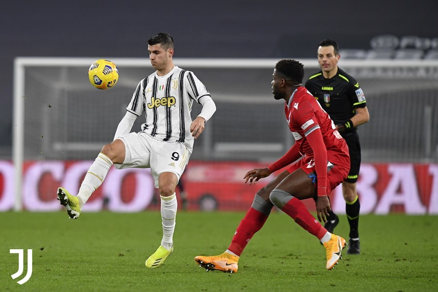 Morata lập công, Juventus đại chiến Inter ở bán kết