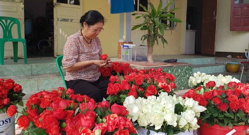 Người phụ nữ Thanh Hóa cắm bình hoa 10 năm không tàn, dân yêu hoa nhìn thích mê