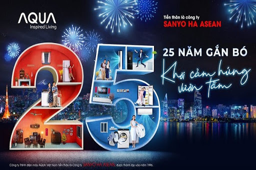 Aqua Việt Nam - 25 năm không ngừng ‘khơi nguồn cảm hứng sống’