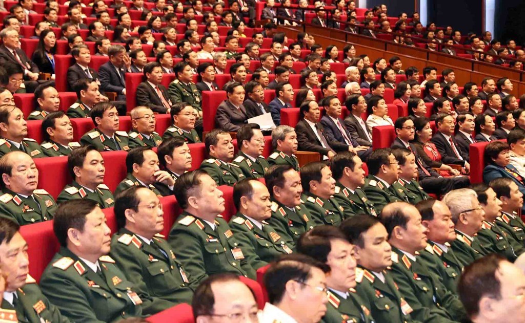 29 military and police generals are members of 13th Party Central Committee