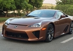 Cận cảnh Lexus LFA  màu nâu ngọc trai siêu hiếm