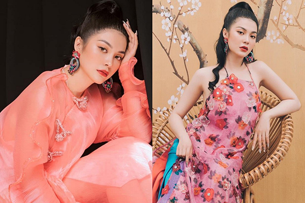 'Ngọc nữ Bolero’ Lily Chen diện áo dài cách tân