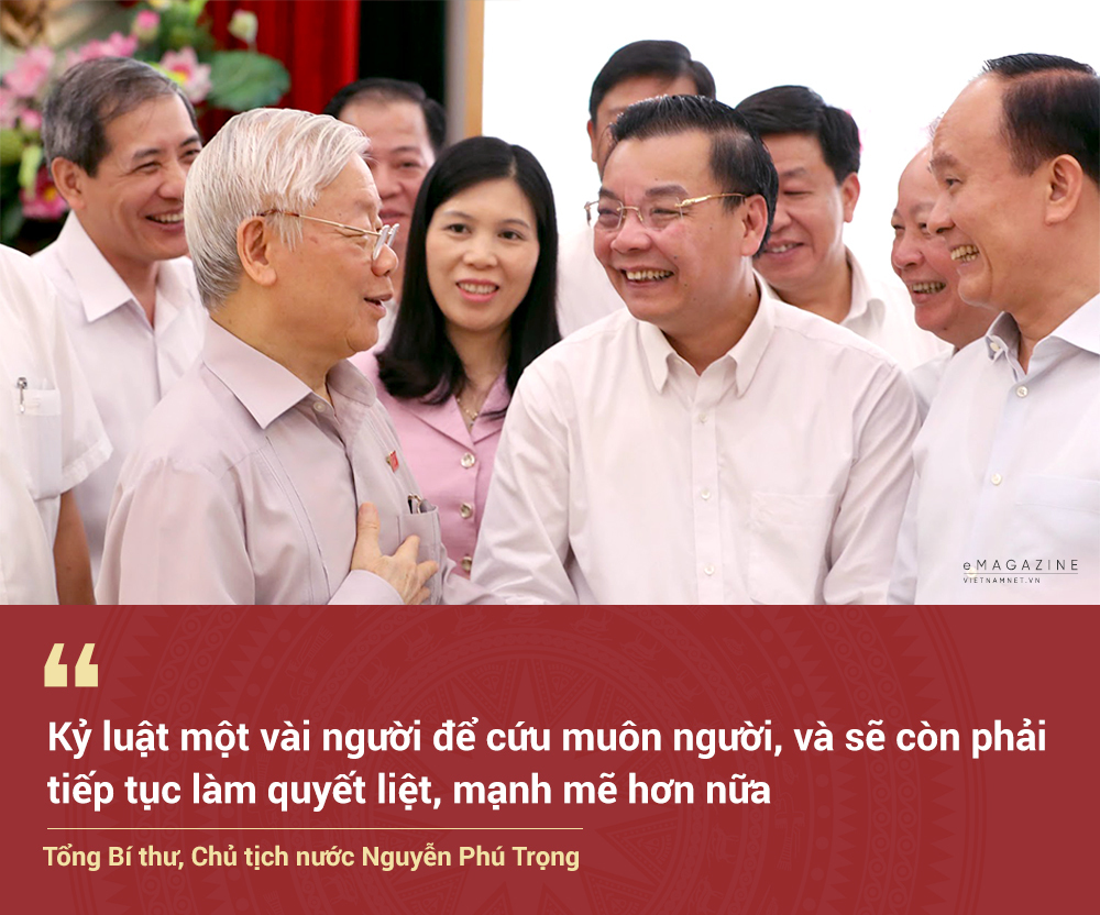 Party Secretary General, State President Nguyen Phu Trong and determination to clean and purify the apparatus