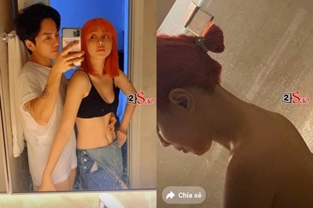 Đỏ mặt với loạt ảnh phòng the của Miko Lan Trinh và bạn trai chuyển giới