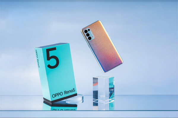 Oppo Reno5 dẫn đầu top smartphone bán chạy nhất tháng 1/2021