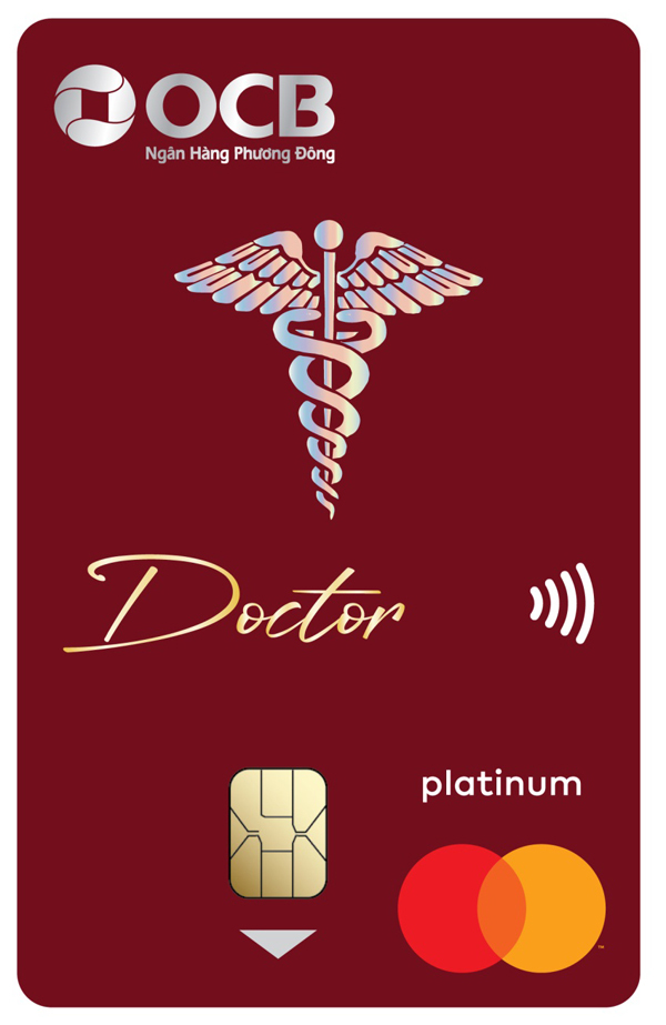 Những ưu đãi nào dành riêng cho chủ thẻ tín dụng OCB MasterCard Doctor Platinum? 