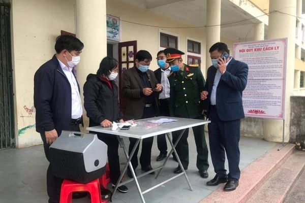 Những người này khi về Quảng Ngãi chỉ phải khai báo y tế