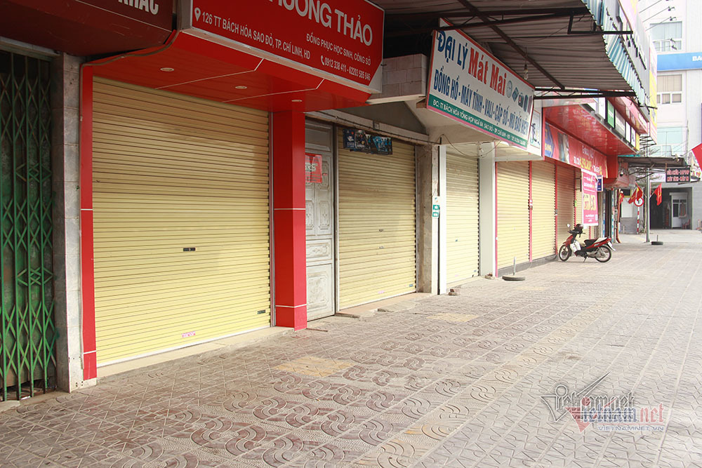 Bên trong TP Chí Linh sau 10 ngày phong toả dịp cận Tết