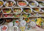 Unique Tet trays showcase national delicacies made from clay