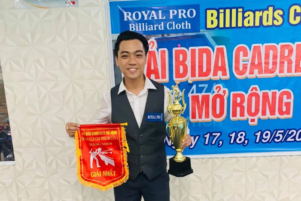 Cơ thủ 8x say mê truyền lửa cho người trẻ yêu bida