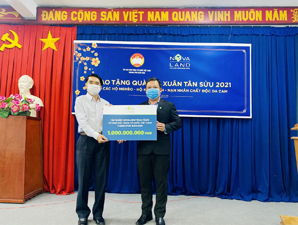 Nova Group ‘mang Tết’ đến các hoàn cảnh khó khăn ở Đồng Nai