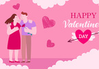 Lời chúc Valentine ngọt ngào bằng tiếng Anh