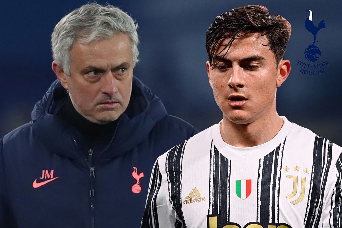 Mourinho yêu cầu Tottenham chuyển nhượng Dybala