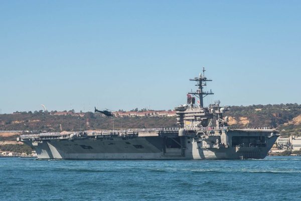 US aircraft carrier USS Theodore Roosevelt hit by Covid-19 again