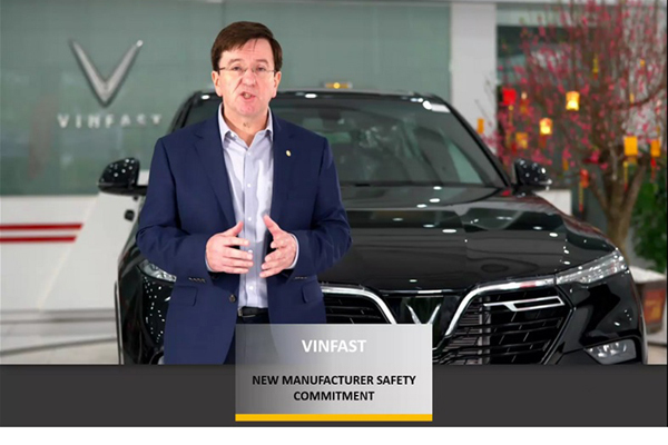 VinFast nhận giải 'hãng xe có cam kết cao về an toàn' ASEAN NCAP