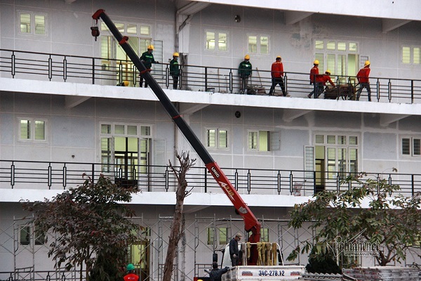 Bệnh viện dã chiến số 3 Hải Dương đi vào hoạt động trong hôm nay