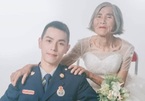 Chuyện cảm động đằng sau bộ ảnh cưới của ‘cặp đôi’ lệch 61 tuổi
