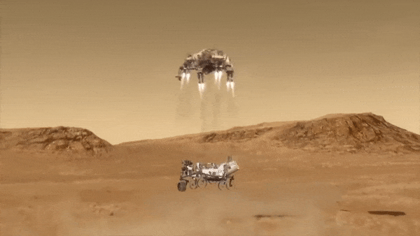 Khoảnh khắc lịch sử tàu thăm dò NASA hạ cánh xuống Hỏa Tinh