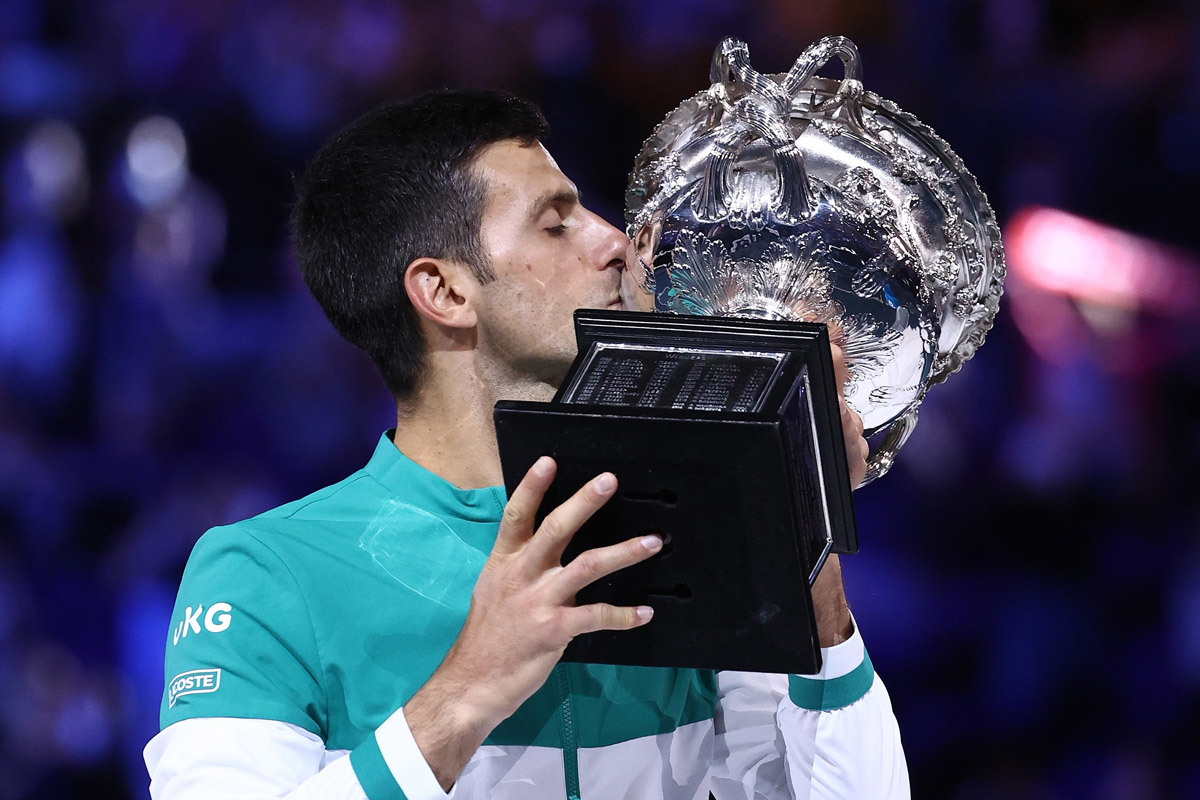Novak Djokovic, ông vua ở vương quốc Australian Open ...