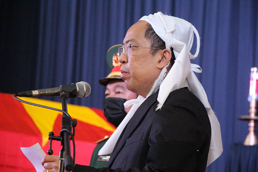 Con trai nguyên Phó Thủ tướng Trương Vĩnh Trọng xúc động nói lời tiễn biệt ba