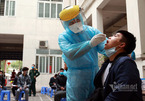 Hanoi's young men get Covid tests before joining the army