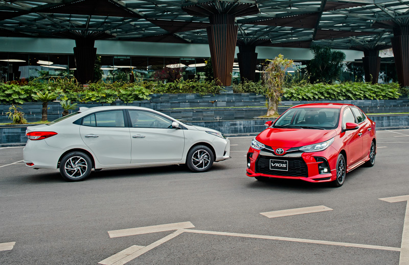 Toyota Vios 2021 bán tại Việt Nam thua kém bản Thái Lan