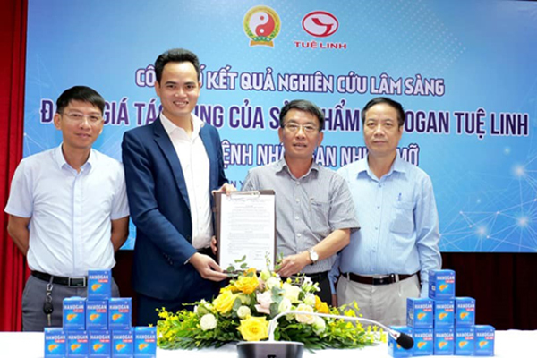 Công bố kết quả nghiên cứu TPBVSK Hamogan Tuệ Linh với bệnh gan nhiễm mỡ