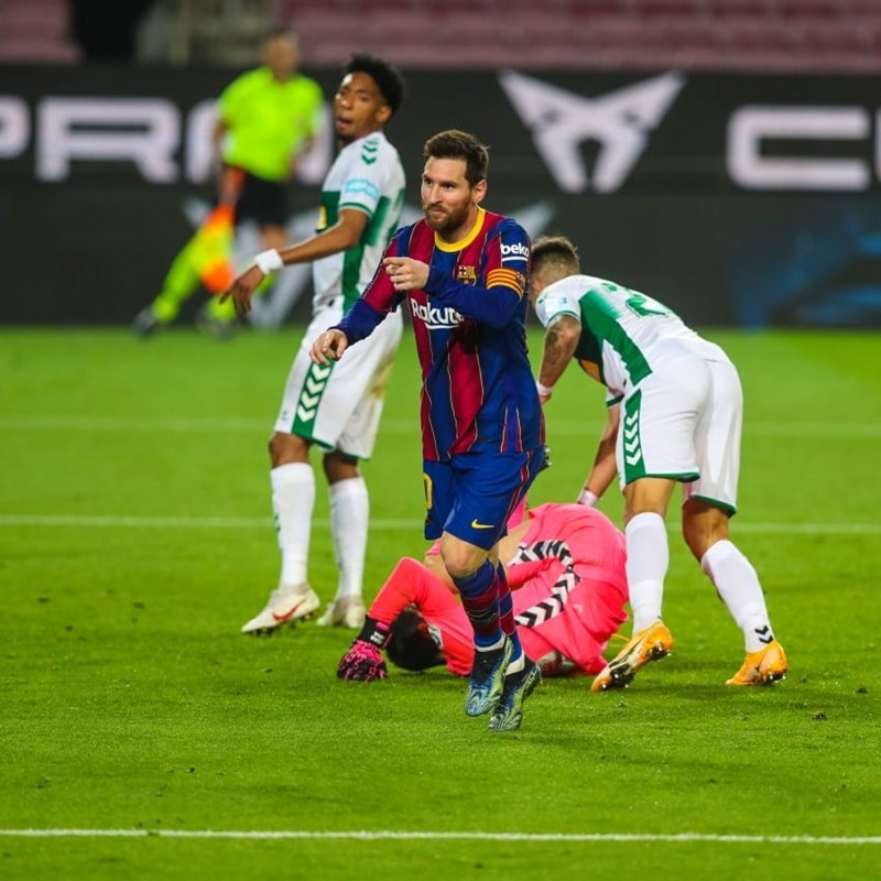 Kết quả Barca vs Elche: Ngả mũ trước Messi