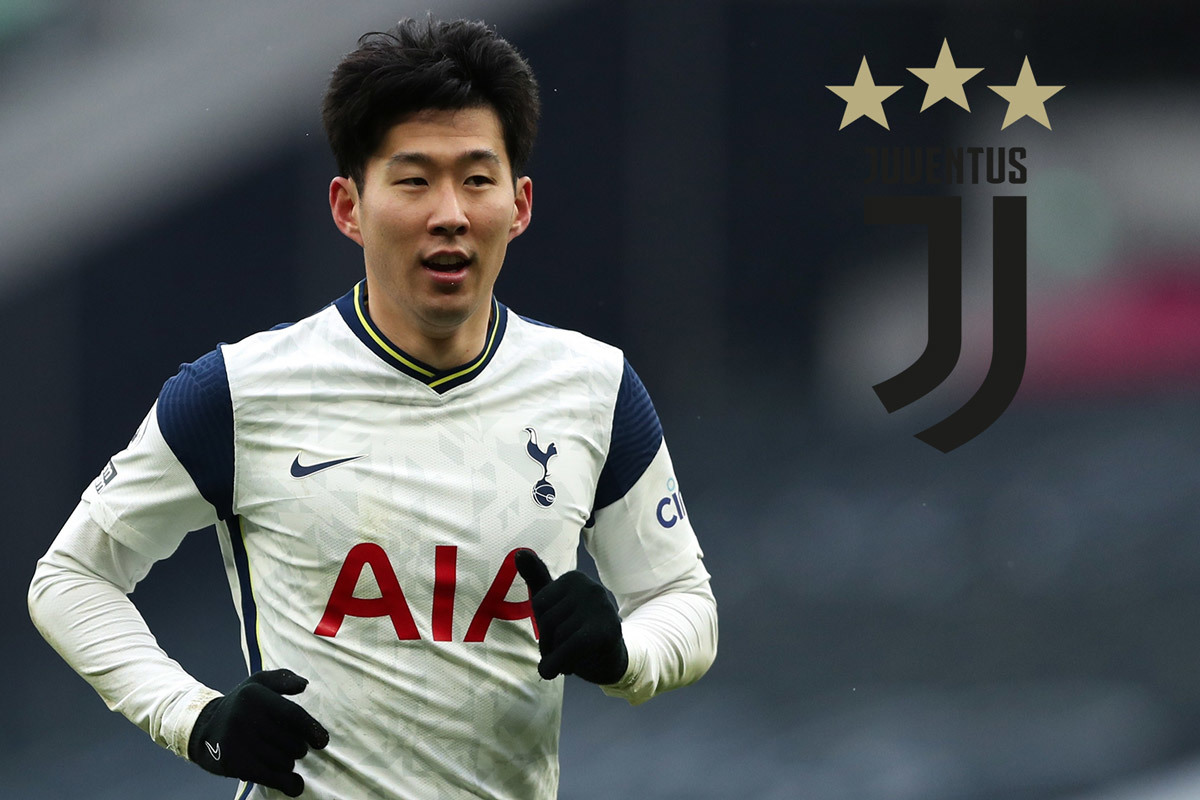 Juventus mua Son Heung Min thay Ronaldo