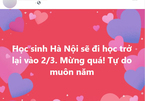 Phụ huynh 'vỡ òa' vì trường học sắp mở cửa