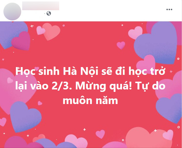 Phụ huynh 'vỡ òa' vì trường học sắp mở cửa