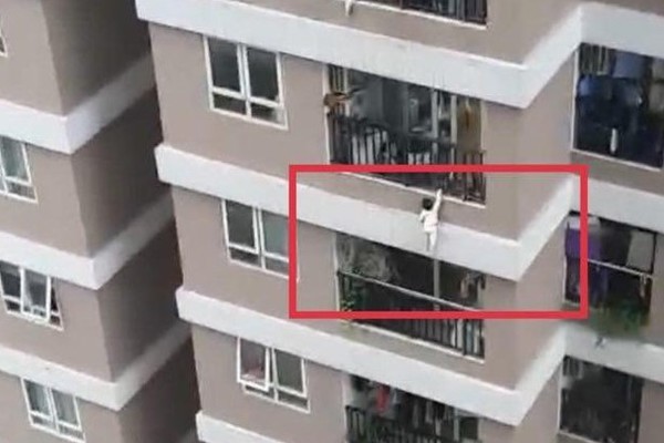 Three-year-old girl survived 13-storey fall