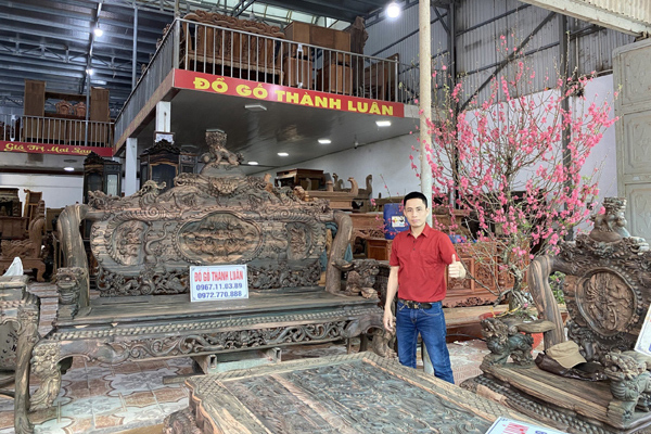 8x từ thợ mộc trở thành chủ 2 cửa hàng Đồ gỗ Thành Luân