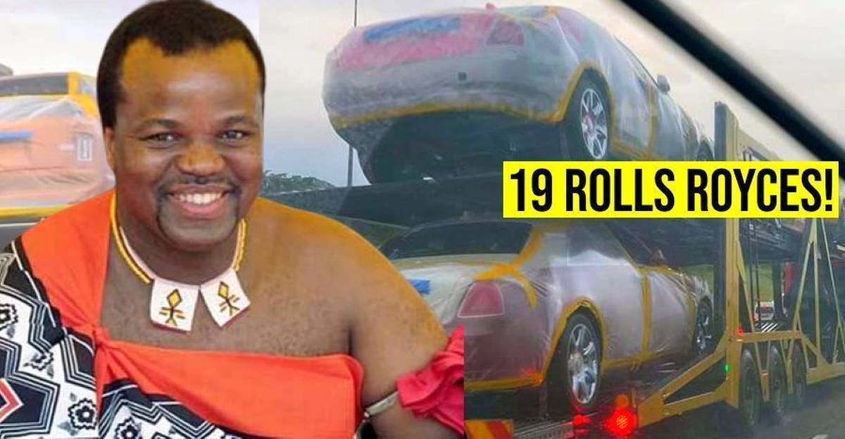 Nhà vua ở châu Phi mua 19 chiếc Rolls Royces tặng vợ
