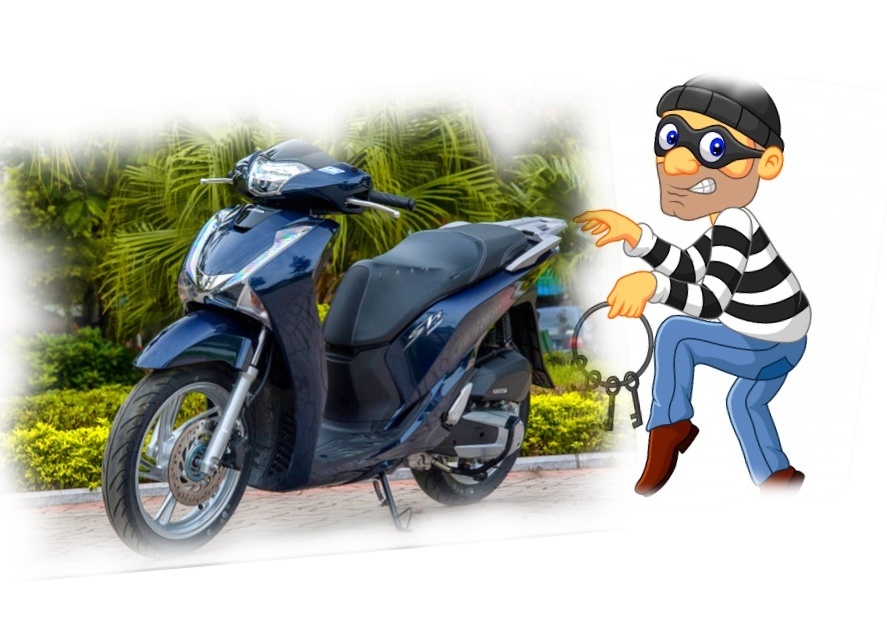 Có khóa thông minh sao vẫn dễ mất Honda SH?