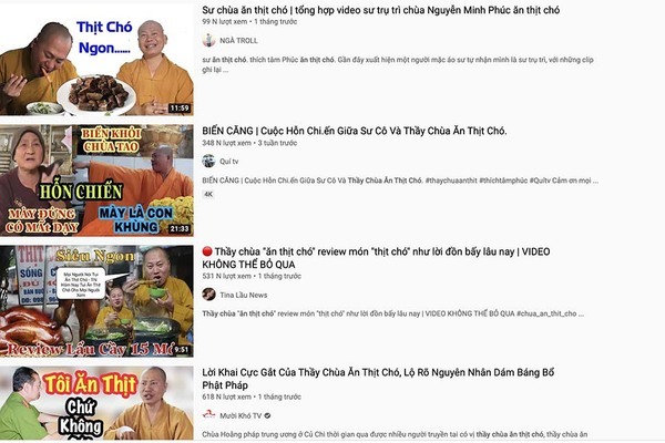 Sự thật hàng loạt clip Youtube về 