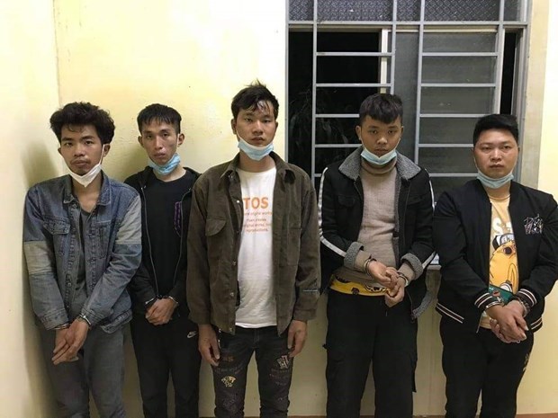 Five foreigners captured for illegally entering Vietnam