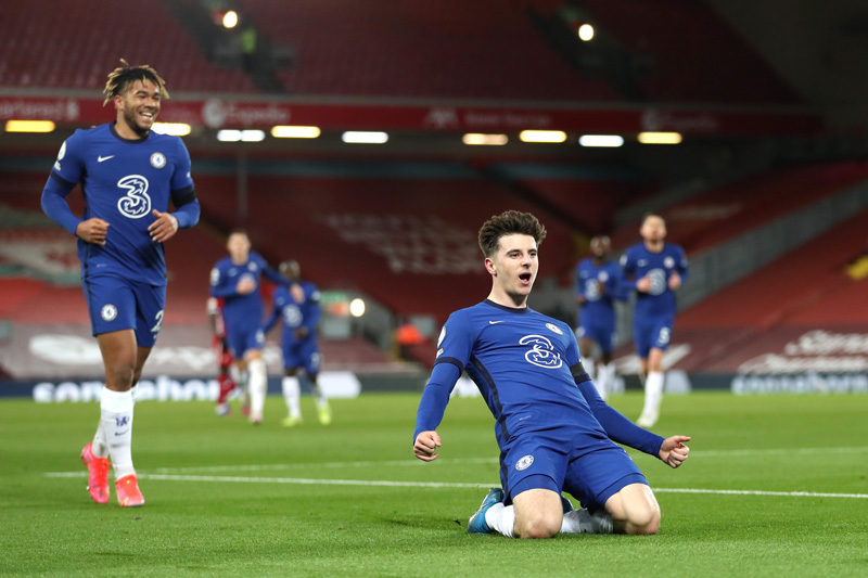 Chelsea hạ gục Liverpool nhờ siêu phẩm của Mason Mount