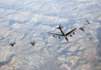 Máy bay chiến đấu Mỹ-Israel phô diễn sức mạnh trên không