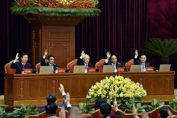 Hình ảnh khai mạc Hội nghị Trung ương 2