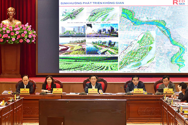 Hà Nội có thể phê duyệt Quy hoạch phân khu sông Hồng vào tháng 6 tới