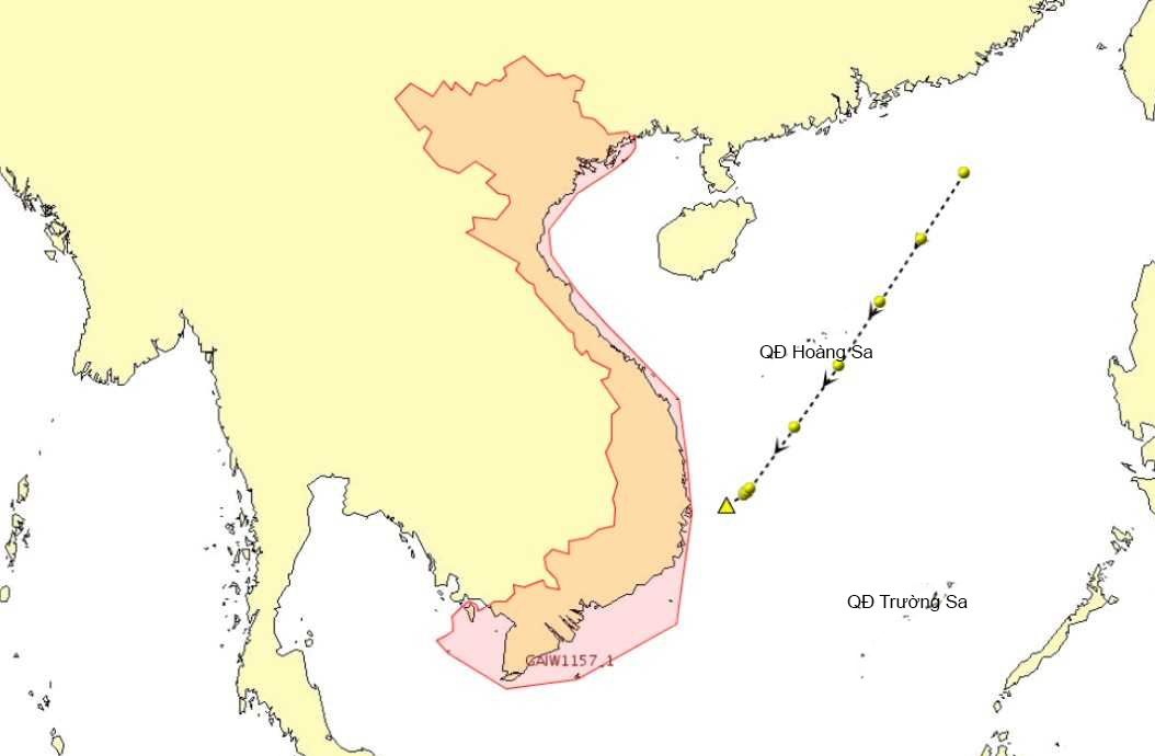 Tàu cá Việt Nam bị đâm chìm ngoài biển, 2 người mất tích