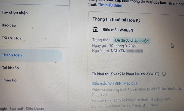 Vietnamese YouTubers in tumult about Google’s notice about 30% withholding tax