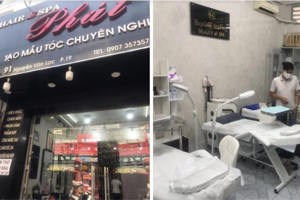 TP.HCM phát hiện cơ sở thẩm mỹ núp bóng tiệm gội đầu