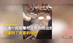 Choáng với cảnh khách Trung Quốc tranh giành đồ ăn buffet 'như đánh trận'