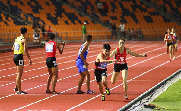 On the fast track to Games glory