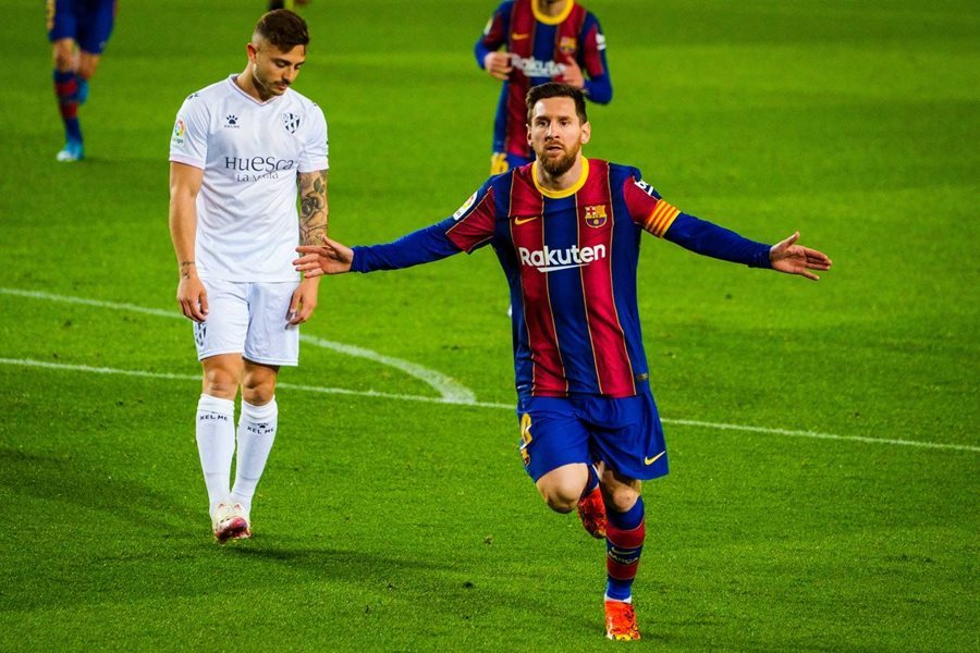 Messi lập kỷ lục, Barca đòi lại vị trí thứ 2 từ tay Real